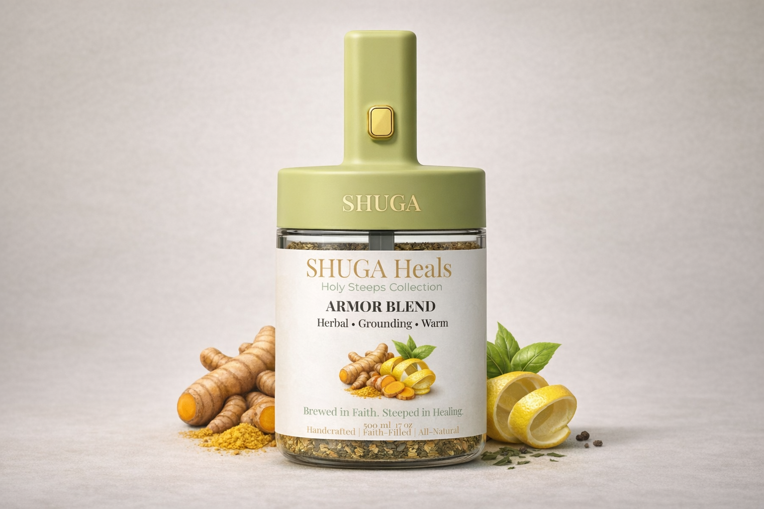 Armor Blend – Immune Support Herbal Tea for Strength, Protection and Daily Wellness by SHUGA