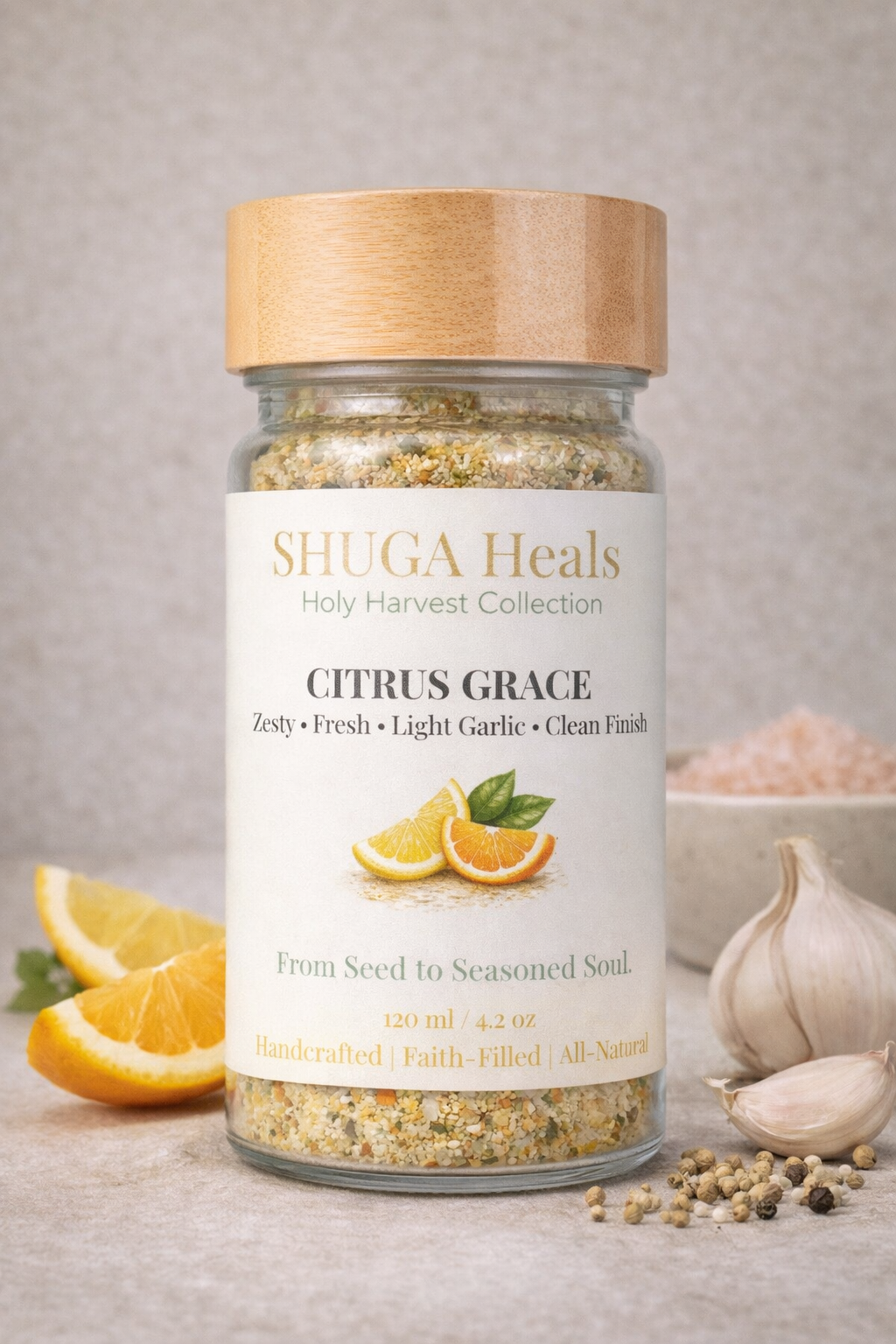 Citrus Grace – Citrus Seasoning Blend for Bright, Fresh and Zesty Flavor by SHUGA