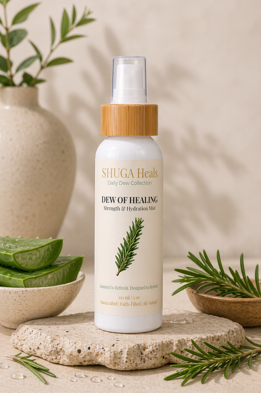 Dew of Healing – Repairing Hair Mist for Damage Repair, Hydration and Restored Hair Health by SHUGA